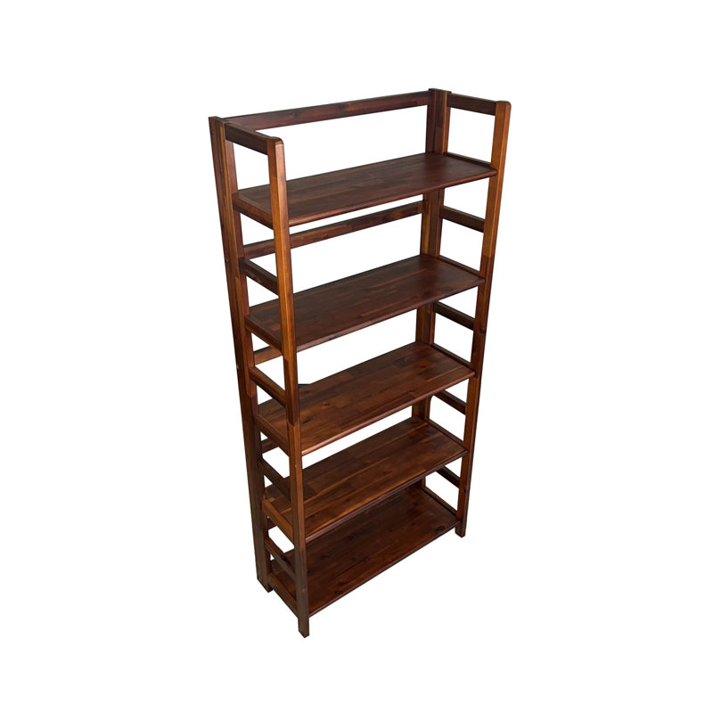 Union Rustic Jil 59" H x 27.5" W Wood Etagere Bookcase Wayfair
